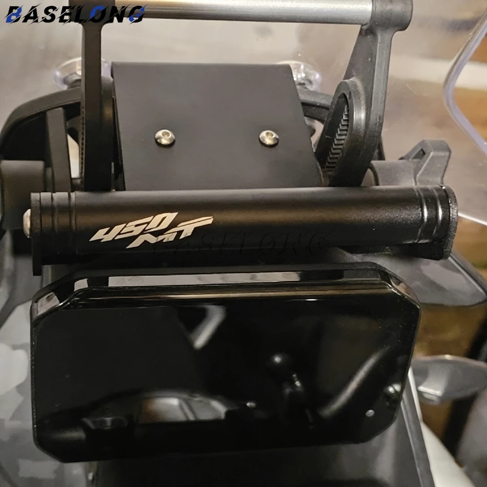 

MT450 Motorcycle Accessories GPS Phone Holder Stand Navigation New Extension Bracket For CFMOTO CF 450MT 450 MT 2024 2025 2026