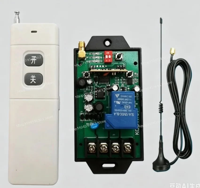 4000m Remote Control Switch 220V 4000W High Power Wireless for Water Pump Motor Single Phase