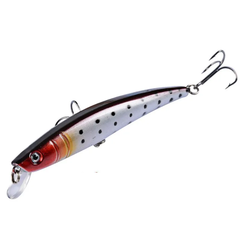 1pcs Laser Jerkbait Minnow Tackle Fishing Lure Sea Wobblers For Pike 3d Eyes Fish Carp Trolling Crankbait Artificial Bait Hard