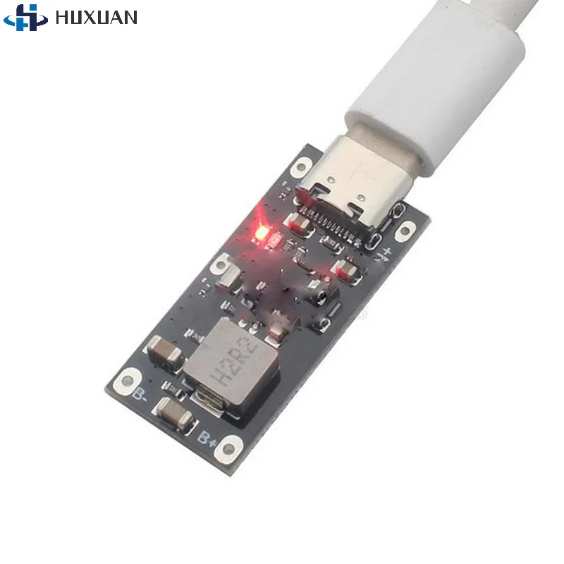 3A 5V to 4.2V Type C Fast Charging Board for Polymer Ternary Lithium Battery Li-ion Charger Module