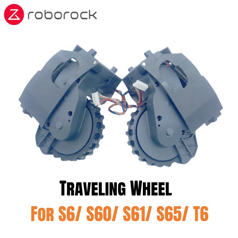 

Original Left Right Wheel for Roborock S6/ S60/ S61/ S65/ T6 Vacuum Cleaner Accessories Spare Parts
