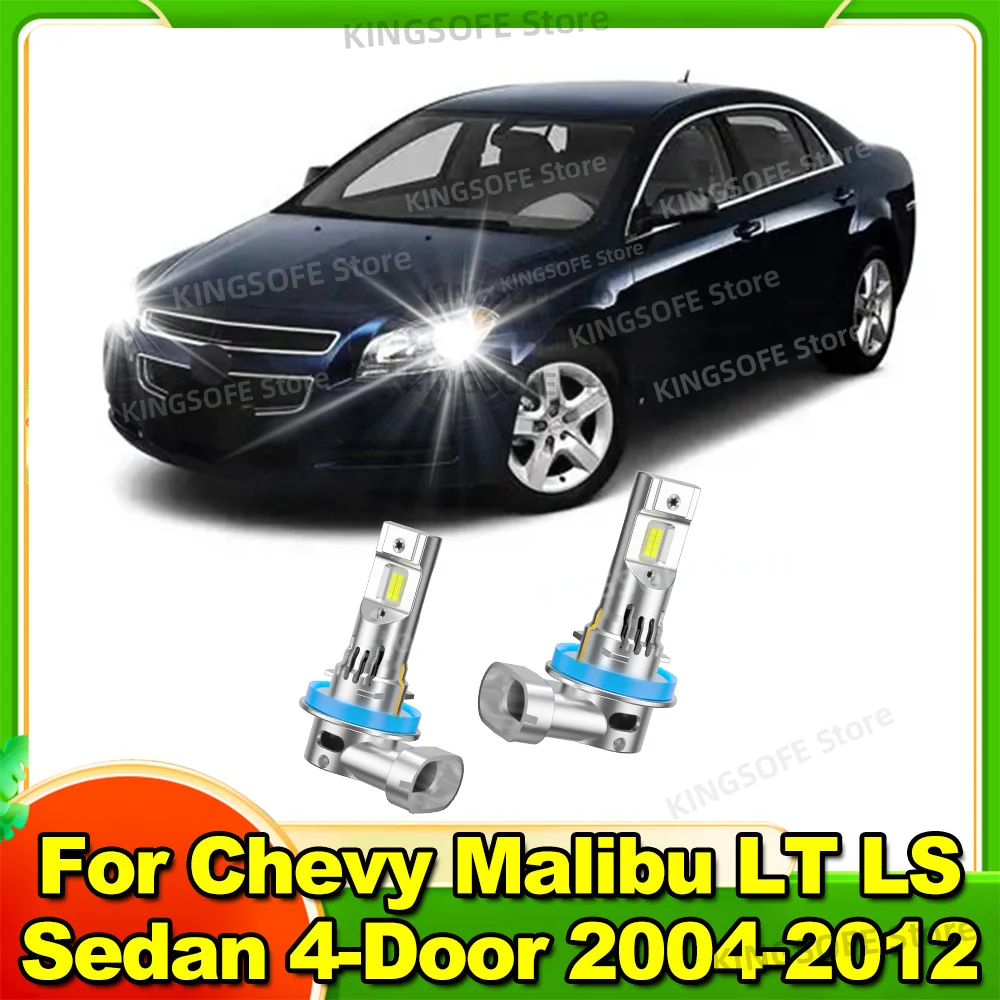 

2/4Pcs 180W Turbo LED Headlight Bulbs 50000LM CSP For Chevy Malibu LT LS Sedan 4-Door 2004-2012 2007 2008 2009 2010 2011