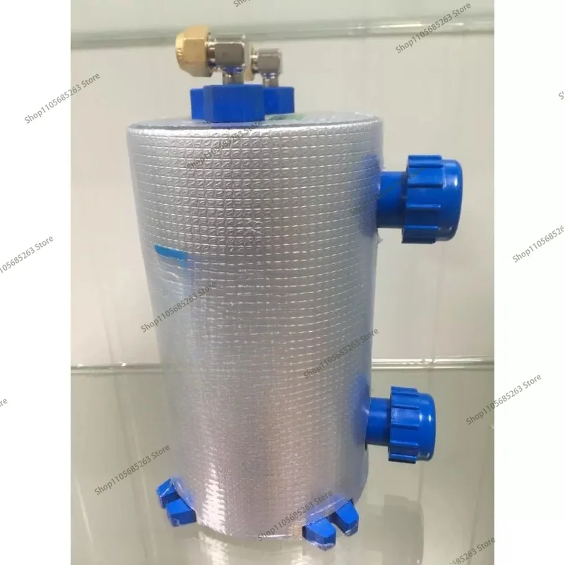 Titanium tube evaporator fish pond refrigerator seafood breeding titanium heat exchanger 123 P