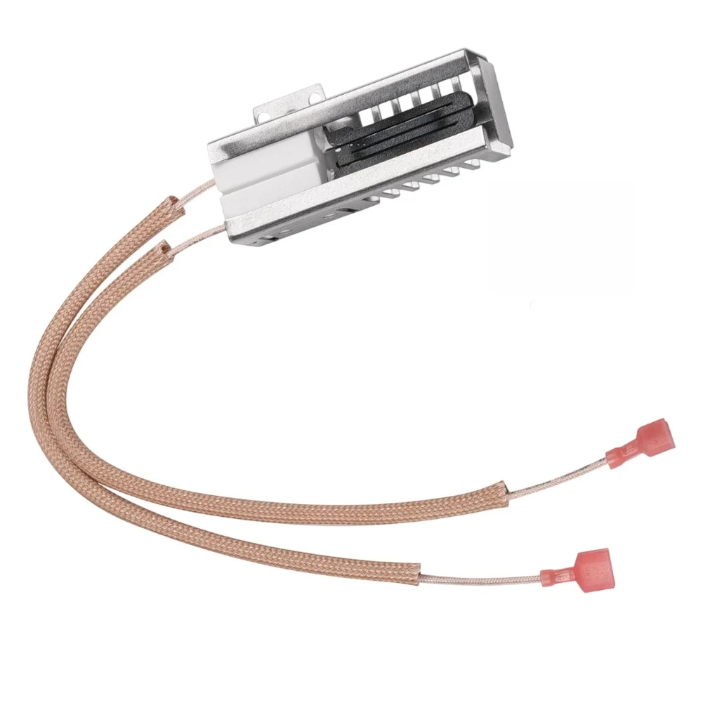 WP9782065 Gas Oven Igniter Replacement Flat Style Compatible With Range Ovens High=Temp Durable= Metal Burner Part 12cm