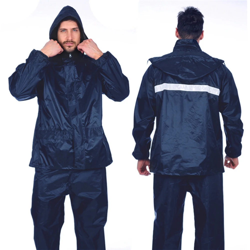 

Men's Rain-Suit Breathable Windbreaker Rainwear For Women Men