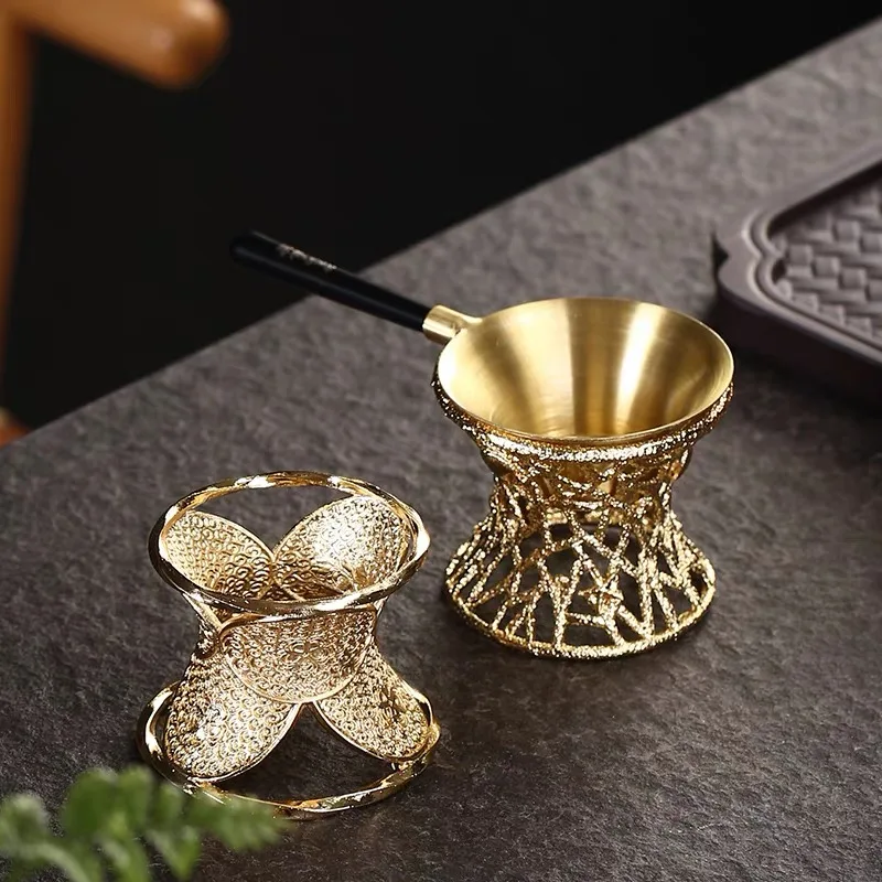 Creative Pure Copper Tea Leak Household Tea Strainer Kung Fu Tea Accessories