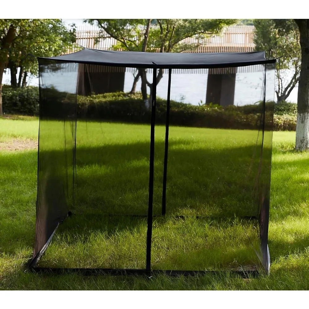 

mosquito net, extra large mosquito netting tent for camping, bed canopy bug netting for twin bed, patio, camping, outdoor & tra