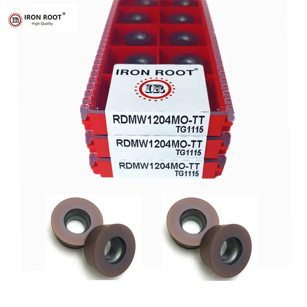 

IRON ROOT RPMW1003MO-TT, 1204MO-TT,1204MOE-JS,RDMT1204MO-MM,RDMT1605 TG1115 CNC Lathe Milling Machine Milling Tools EMR5R ENRW6R