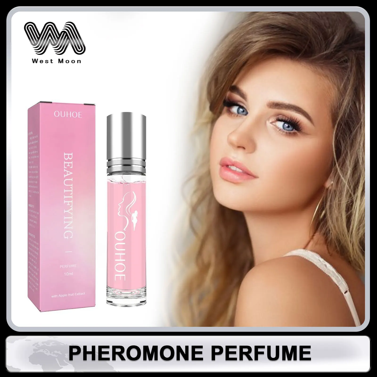 Perfume de feromônio para corpo axilas desodorante fragrância duradoura planta perfume floral fresco melhorar charme atração perfume corporal