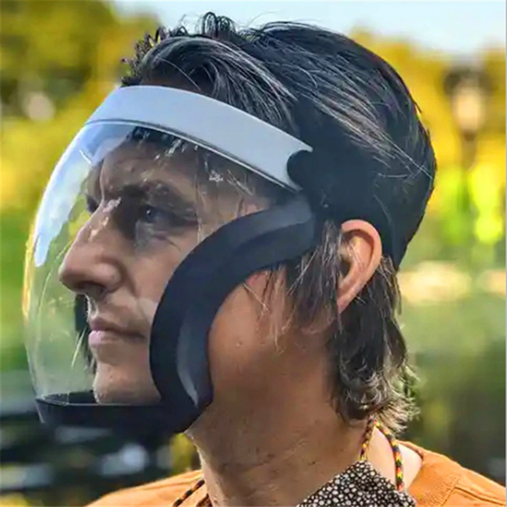 Face Shield Eyeshield Dust Cover Motorcycle Moto Cycling Biker Goggles Full Face Dustproof Welding Safe Plastic Mask Air Soft