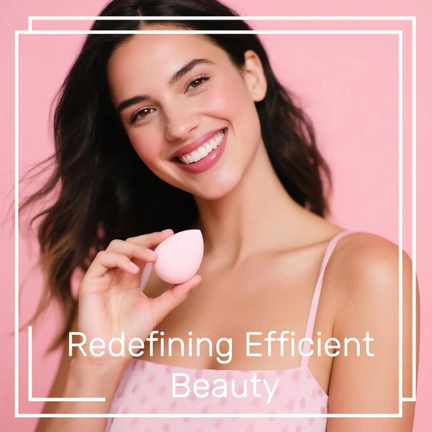 Set di spugne per trucco da 7 pezzi con custodia per liquidi, crema, polvere: adatto ai viaggi e morbidi