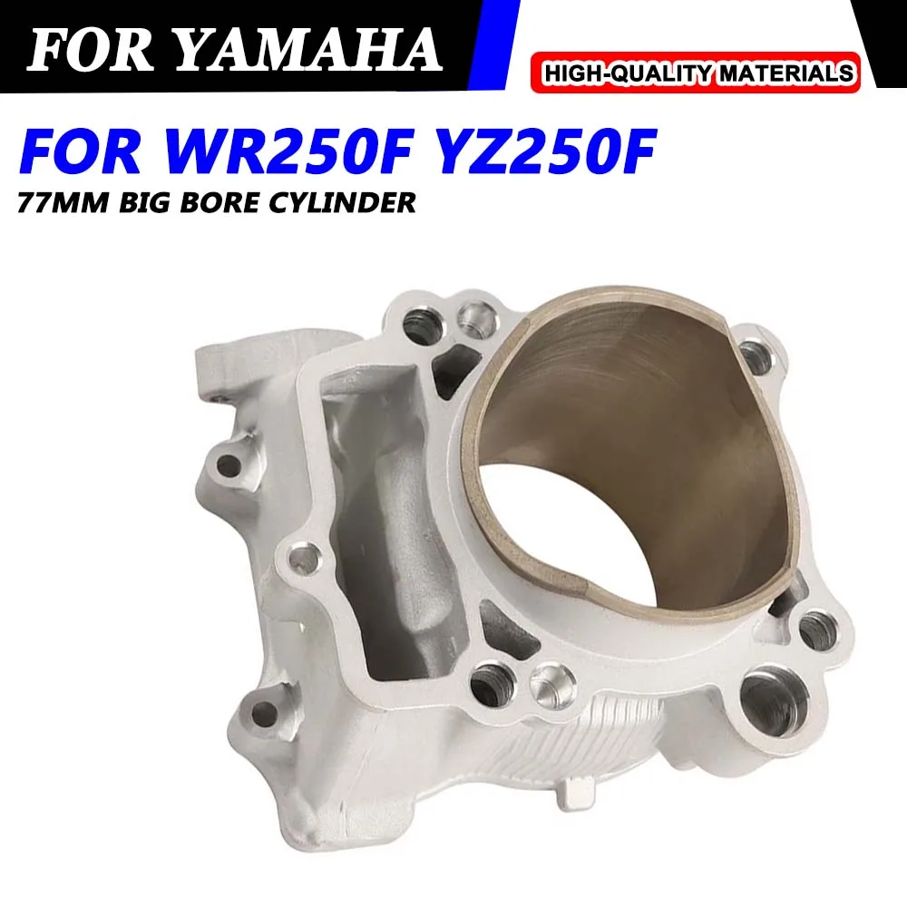 Motorcycle Engine Parts 77mm Standard Bore Cylinder Head For Yamaha WR250F YZ250F 2001 - 2012 2013 5XC-11311-20-00 5XC113112000