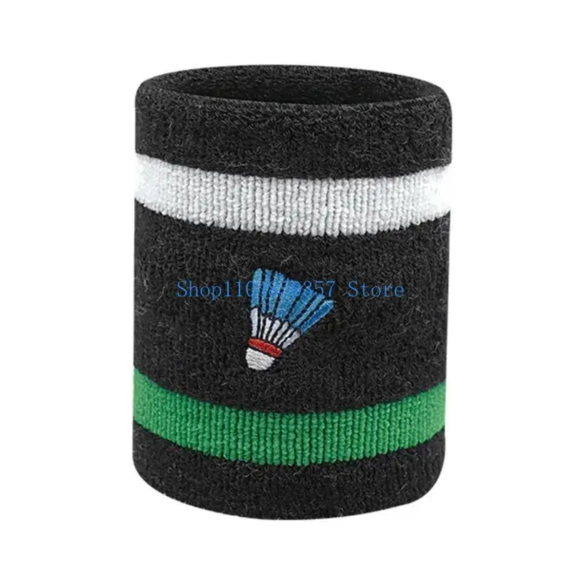 5asd Sport Wrist Band Absorbent Sweatband Wrist Sweatbands for Women Men Children Tennis Soccer Basketball Running Gym