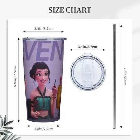 के पॉप डेमन हंटर्स मूवी स्टेनलेस स्टील टम्बलर कैम्पिंग कार मग 20oz थर्मल मग पोर्टेबल ठंडा और गर्म दूध चाय पानी की बोतल 10 best sales 20 औंस का गिलास - №10