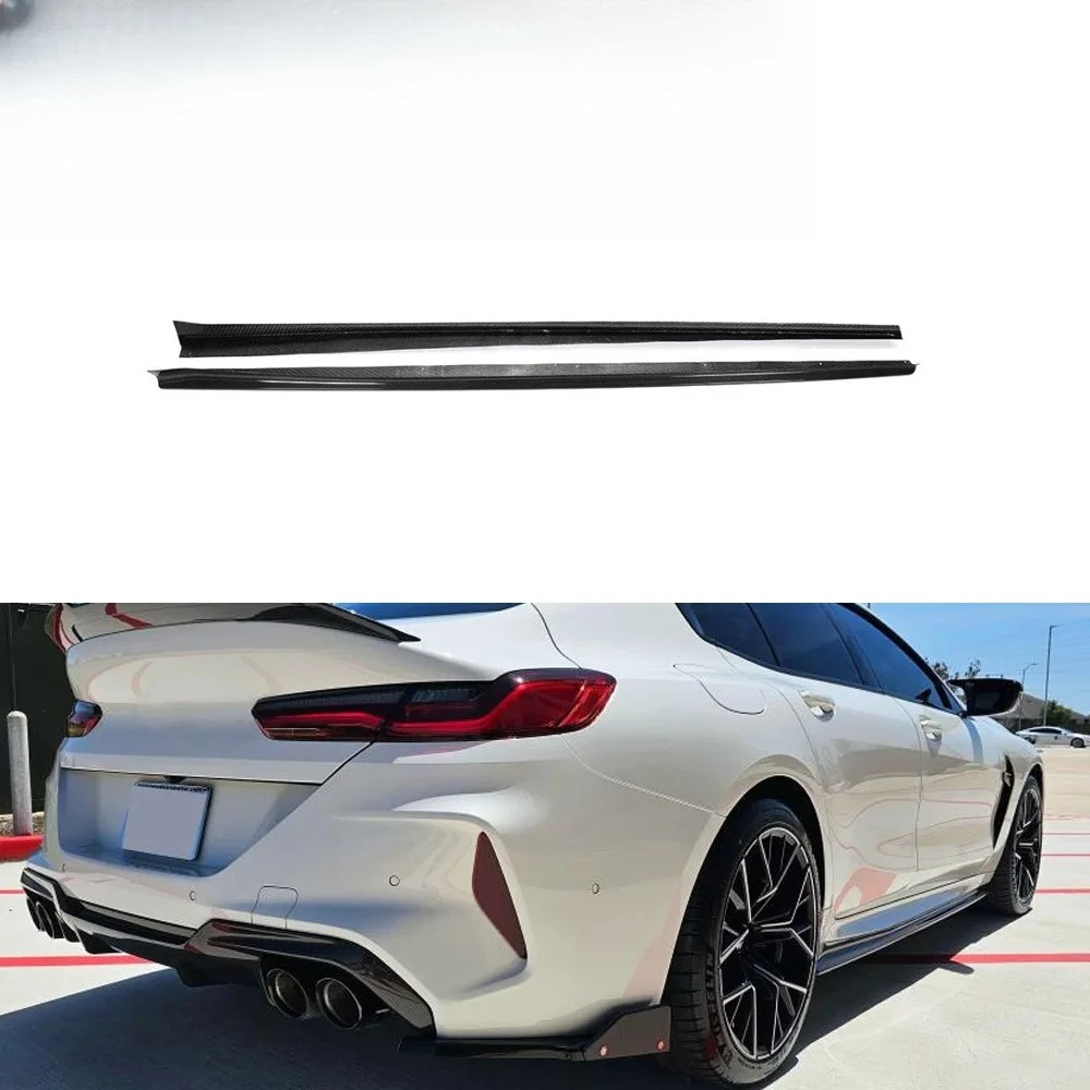 Dry Carbon Fiber G16 Side Skirts Splitter for BMW M8 8 Series 840i M850i M Sport Gran Coupe 4-Door 20-23