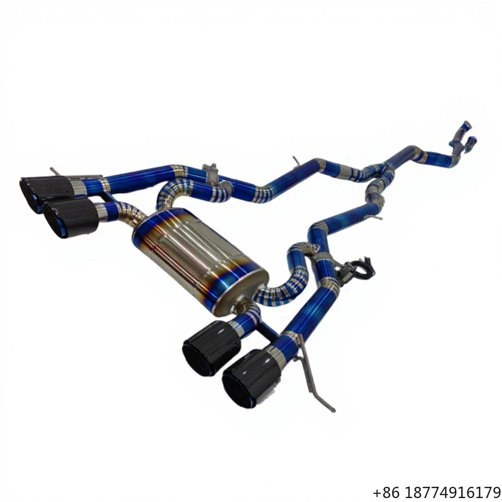

Titanium Exhaust for M3 M4 G80 G82 3.0T 2019~2025 Catback Exhaust Pipe Single Midpipe Type with Muffler Valvetronic Design