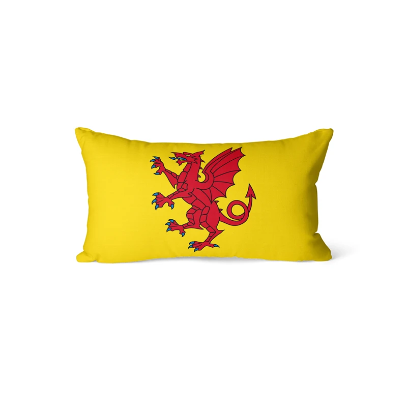 Gaslight Gatekeep GirlbossKiss Somerset England Rectangular Throw Pillow Covers Cushion Cases Pillowcases