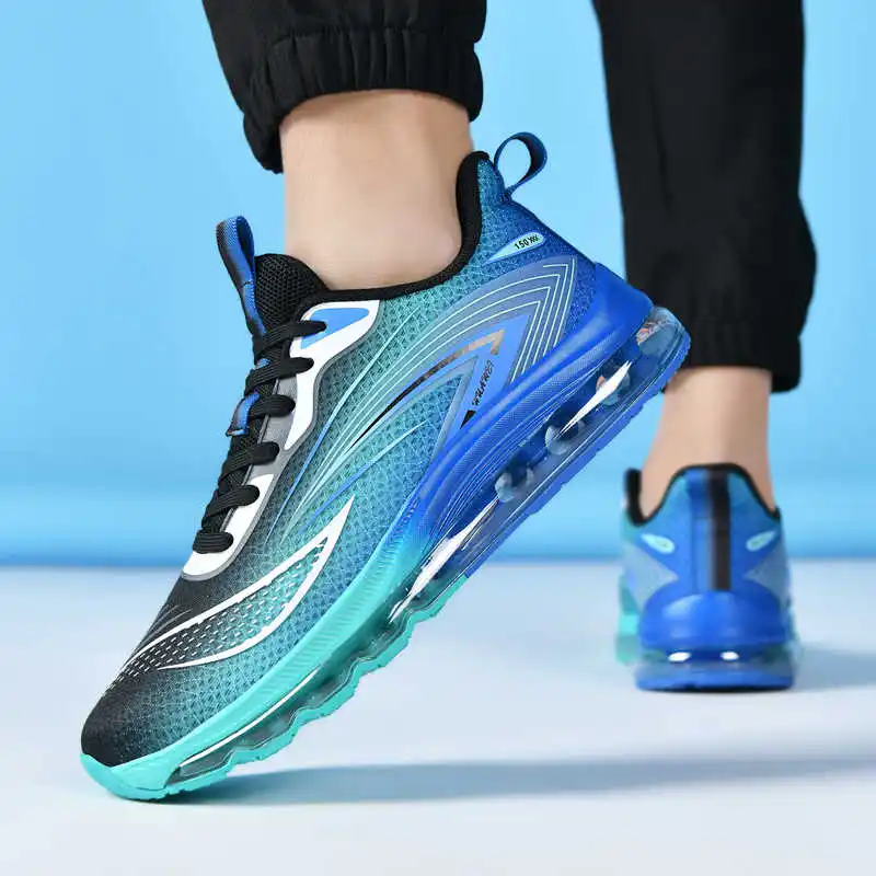 نعل مسطح للتنس للرجال مصمم أحذية البغال أحذية رياضية للرجال 36 مقاس الرجال أحذية زرقاء رياضية خياطة صناعية Loofers