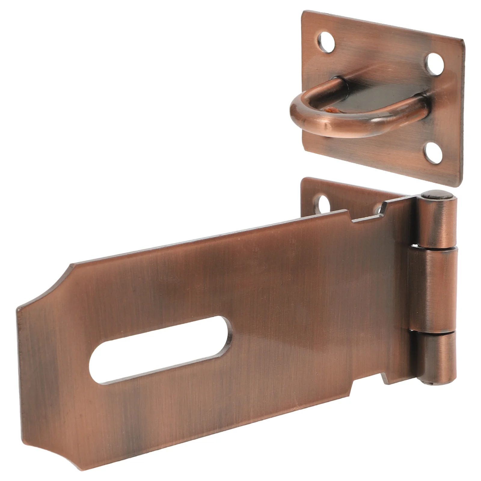 

Stainless Steel Lock Hasp Heavy Duty Latch for Shed Barn Door Gate Cabinet Lock Outdoor Indoor Padlock Hasp Metal Latch