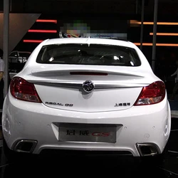 For Buick Regal GS Opel Insignia 2009-2015 Car Styling ABS Plastic Unpainted Color Rear Trunk Wing Boot Lip Roof Spoiler