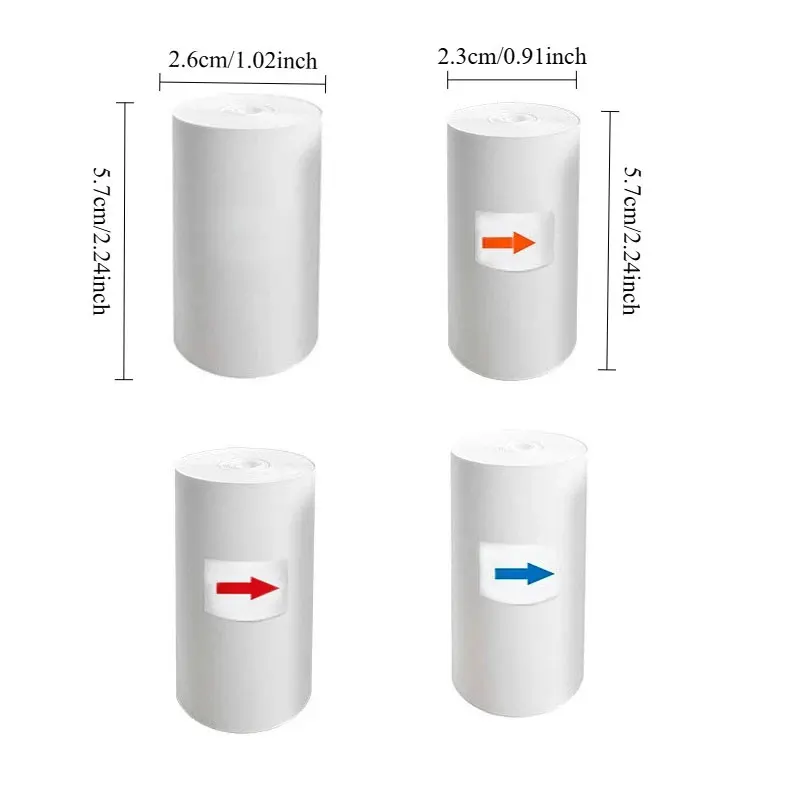 어린이용 즉석 카메라 보조 용지 감열지 대부분의 어린이용 카메라에 적합 카메라 즉석 인쇄 카메라 인쇄 용지