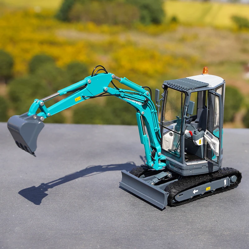 1:20 Original Shanhe Intelligent SUNWARD SWE25U Excavator Small Rotary Excavator Alloy Model