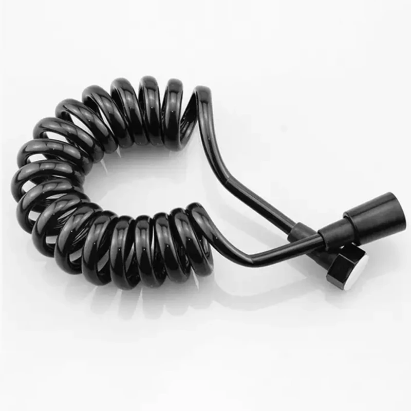 1.5/2 Telescopic Shower Hose Spiral Spring Hose Toilet Bidet Sprayer Telephone Line Plumbing Hose Bathroom Accessories