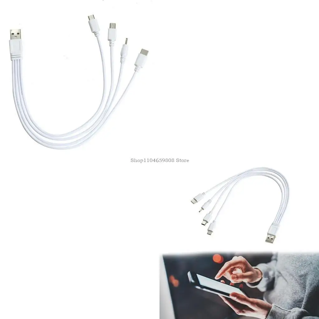 

Flexible USB Cable Universal USB Charging Cord for Phones Tablets & More