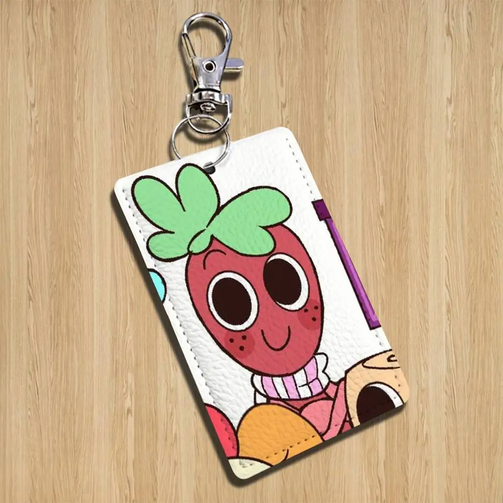 Brelok COOL D-Dandys World Sprout, etui na karty do metra, bankowe, autobusowe, identyfikator, portfel, wzór teksturowany