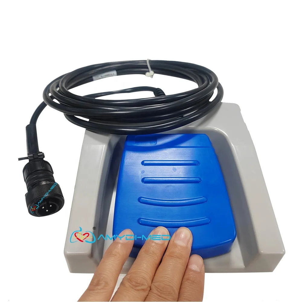 Valleylab Electrosurgical System 3 핀 전기 수술 풋 스위치 양극성 응고 절단 단일 페달 풋 스위치