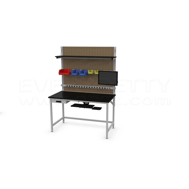 ESD Anti-Static Workbench for Electronics Laboratory Industrial Worktable Antistatic Standard Workbench With Lighting