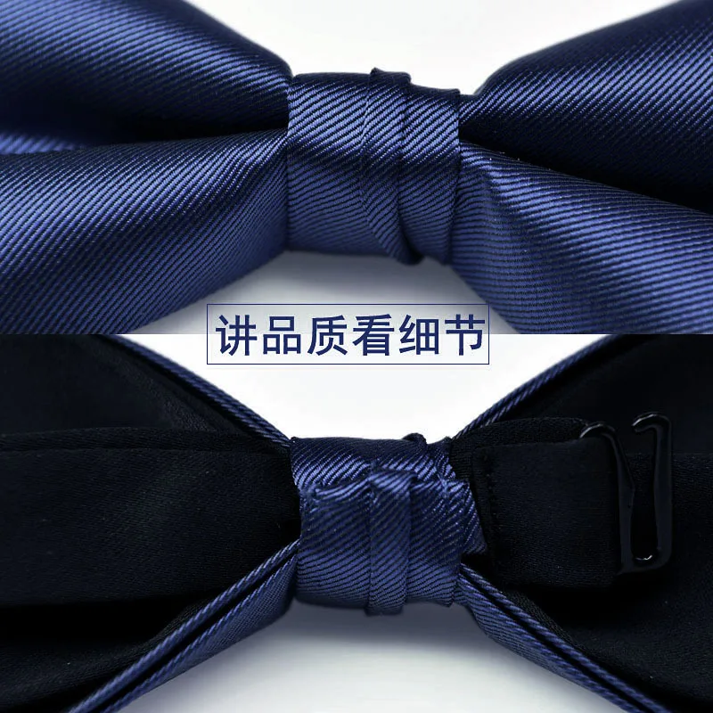 Men's Dress Business Wedding Burgundy Festive Bow Professional, Quality Bud Heart Double Bow Tie