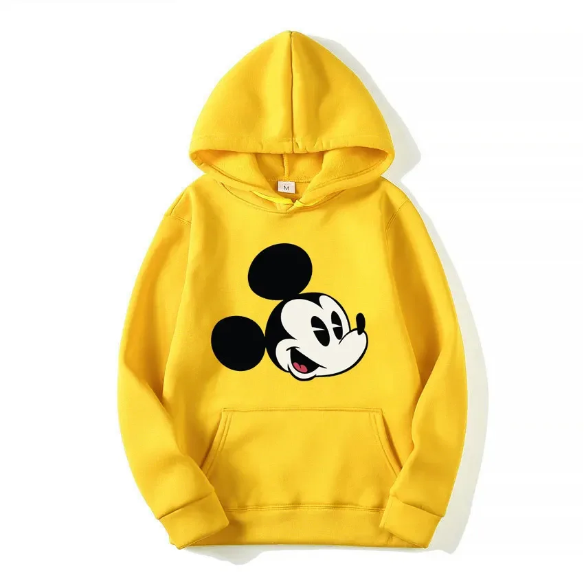 Women's Autumn and Winter Must-have Hoodies Harajuku Fashion Disney Mickey Mouse Retro Clothing Sweatshirts