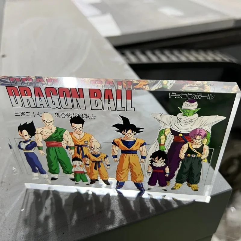 Dragon Ball Personalized Animation Peripheral Goku Vegeta Piccolo Acrylic Brick Desktop Creative Decorative Ornaments Wholesale