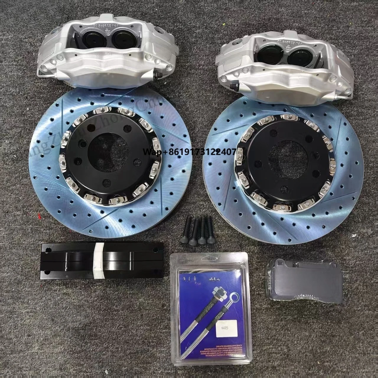 

Комплект больших тормозных суппортов F50 330-355 мм, 4-поршневые гоночные тормозные диски и колодки для C-HR