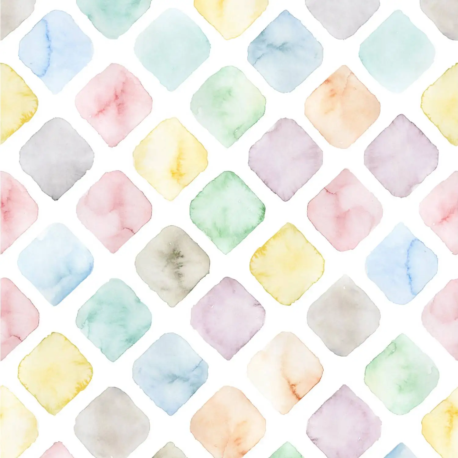 

Colorful Geometric Wallpaper Peel and Stick Arc Rhombus Self-Adhesive Wallpaper Square Removable Contact Paper Renter Friendly