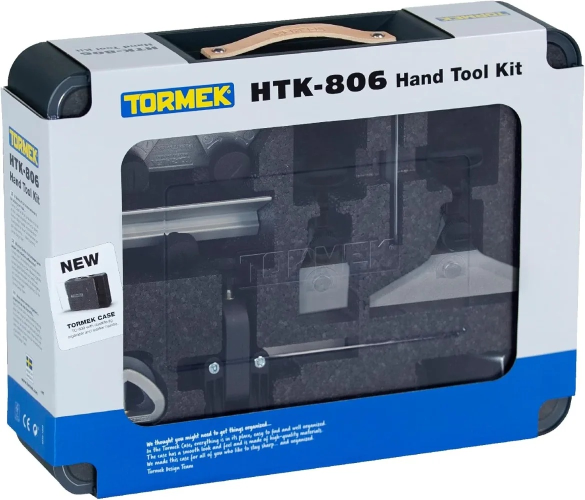 Tormek HTK-806 Hand Tool Kit - Sharpening Kit for Tormek Sharpening Systems – Knife Sharpener/Scissor Sharpener/Axe Sharpens