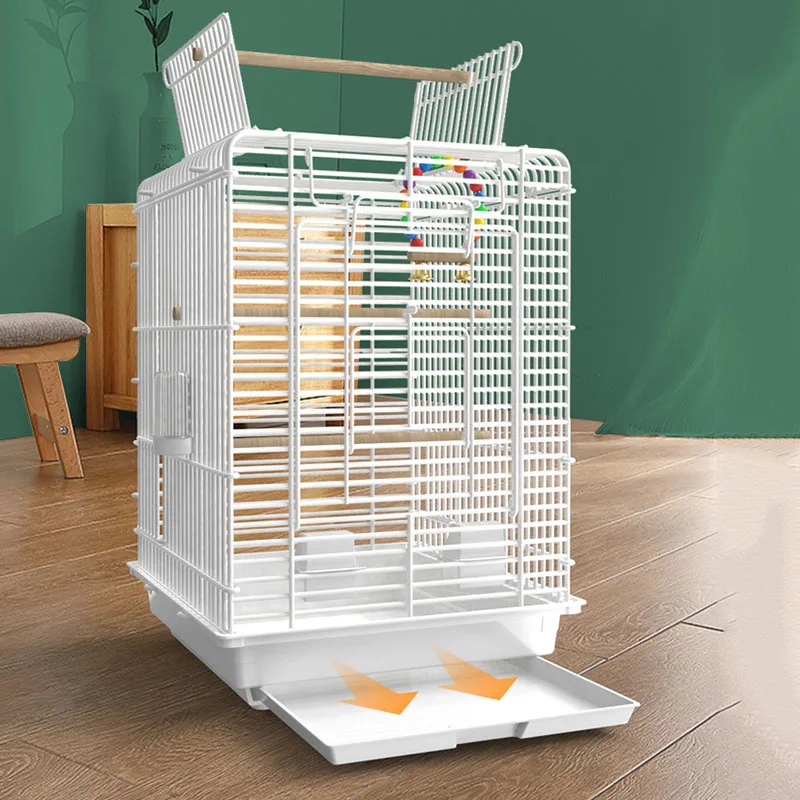 Hamster Hammocks Bird Cages Parrot Budgie Stuff Nesting Stand Bird Cages Decors Feeder Vogelkooi Accessoires Pet Products