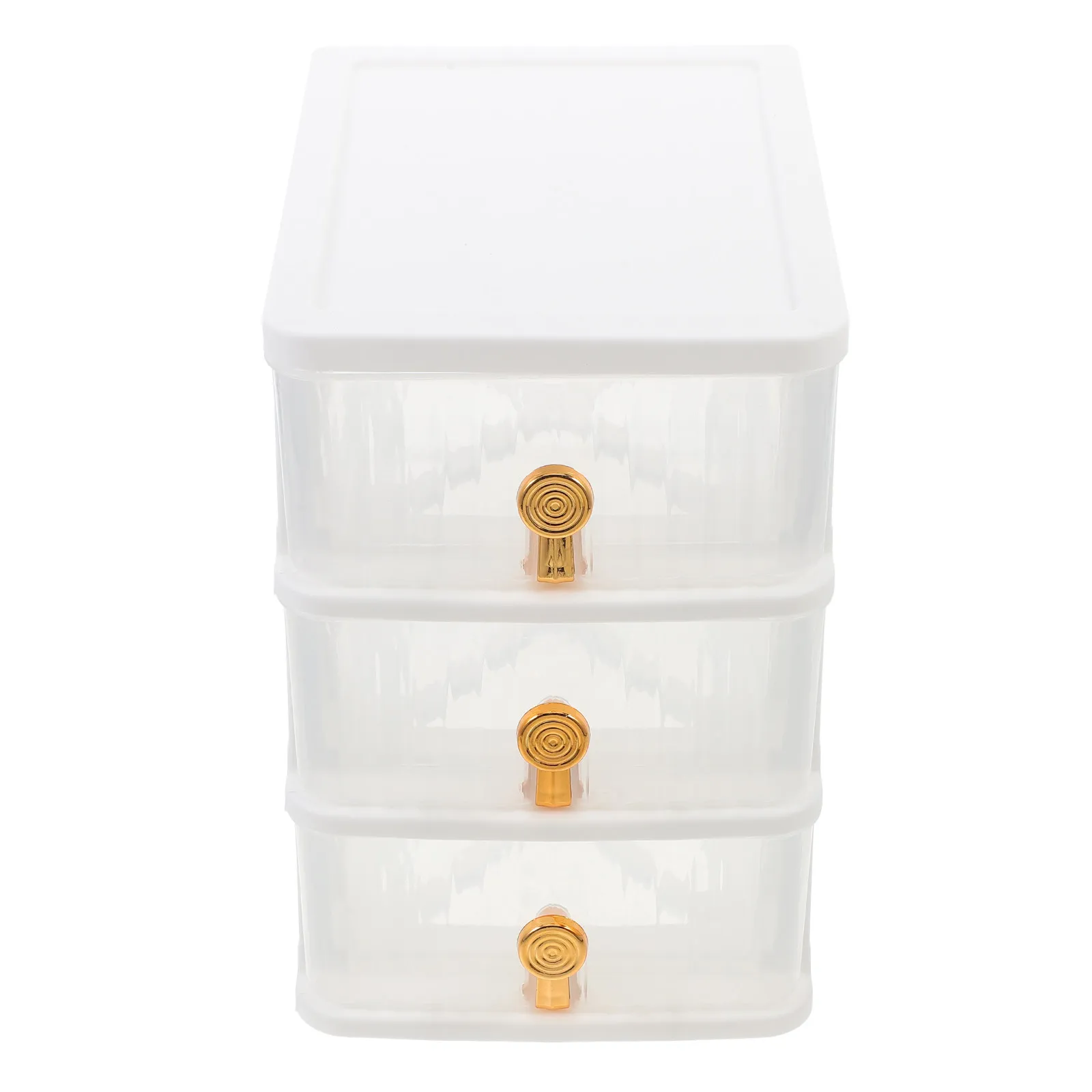 Desk Drawer Box Clear Desktop Organizer Small Storage Organizer for Pens Headphones Chargers Office Supplies Storage Case