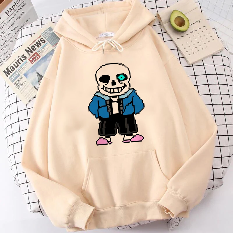 Undertale-Sweat à capuche graphique imprimé pour homme, sweat à capuche manga