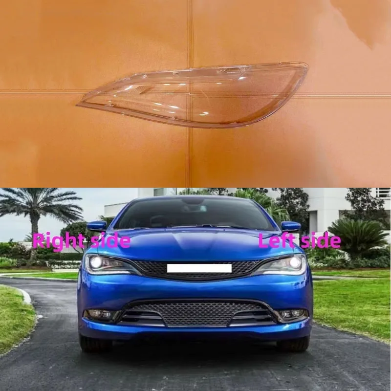 

Для Chrysler 200 2014 2015 2016, сменная линза для фар автомобиля, корпус фары, крышка фары, стекло
