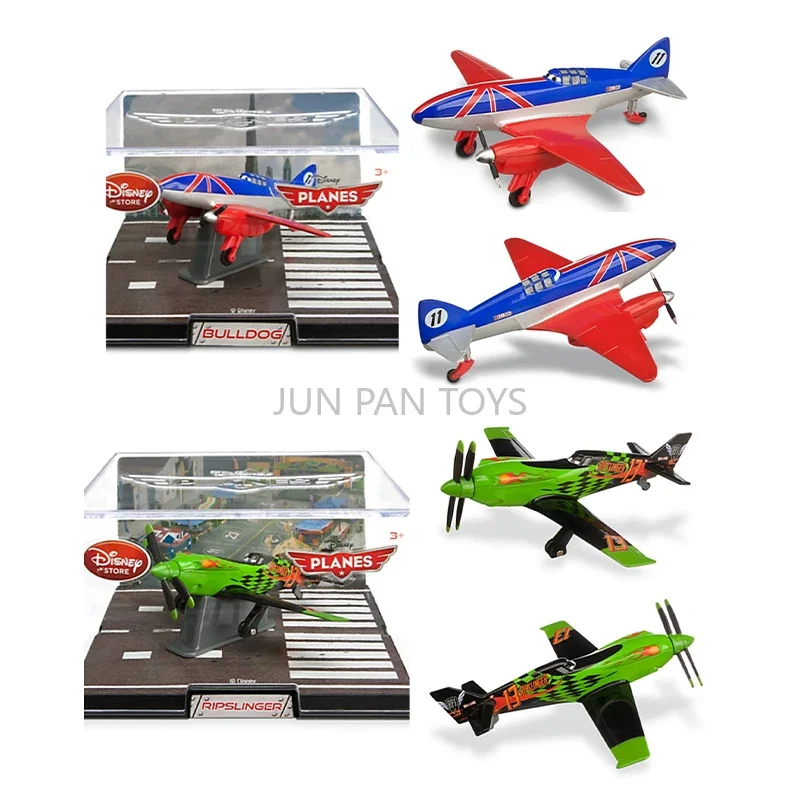 Store Planes Bulldog Ripslinger Metal Diecast Aircraft Classic Movie Cartoons Collectible Toy Airplane Models Children Toys 1pcs