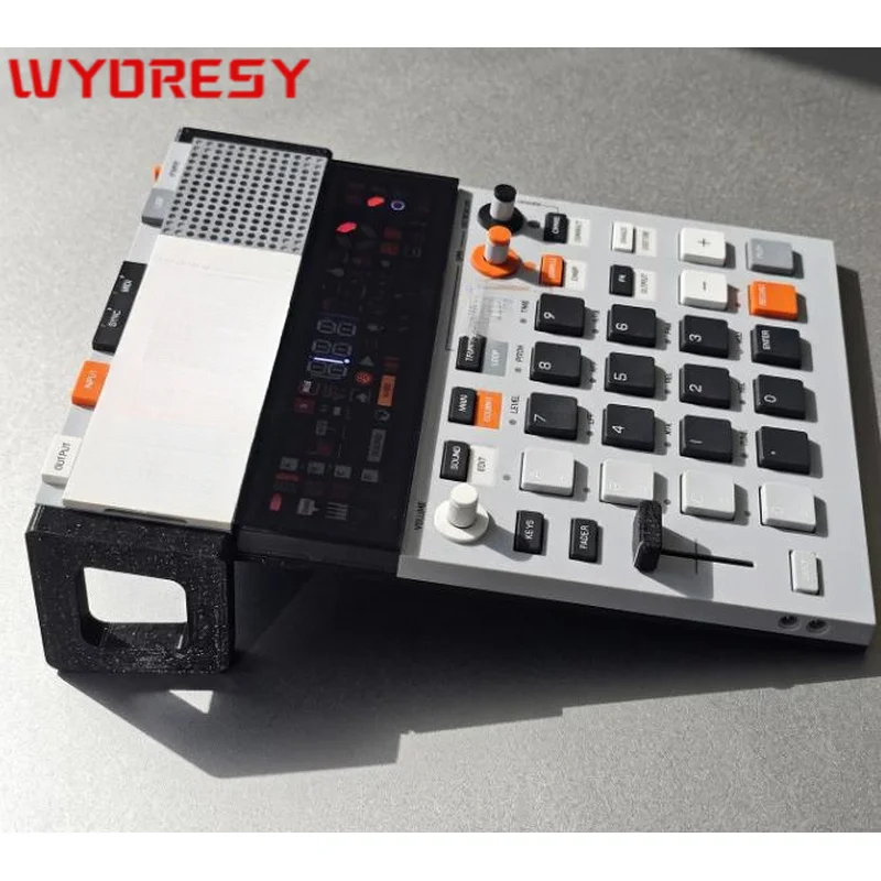 WYORESY for Teenage Engineering (EP-133 K.O.II) Shock Absorption Anti-Drop Raised Tilted Device Stand Accessories Parts