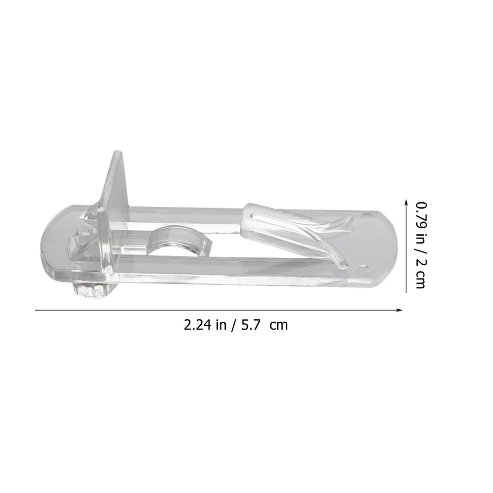 30 個家具パーティションブラケットプラスチック棚ペグキッチンキャビネットクリップ重い棚ロック