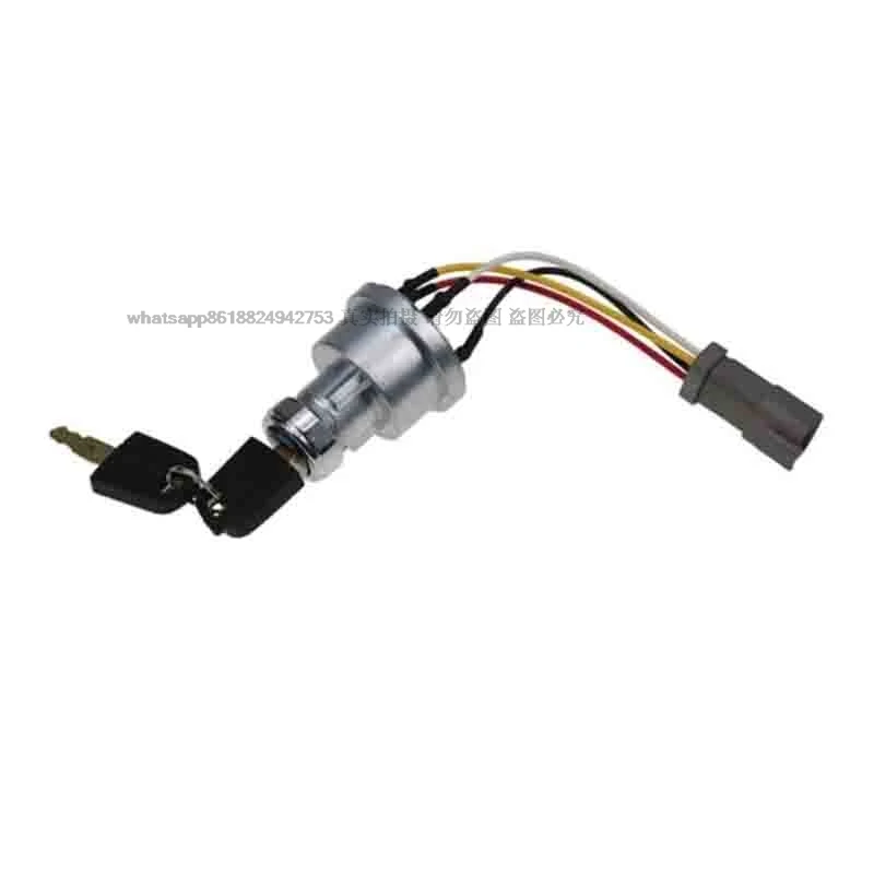 Ignition Switch for  CATERPILLAR with 2X 5P8500 Keys 142-8858