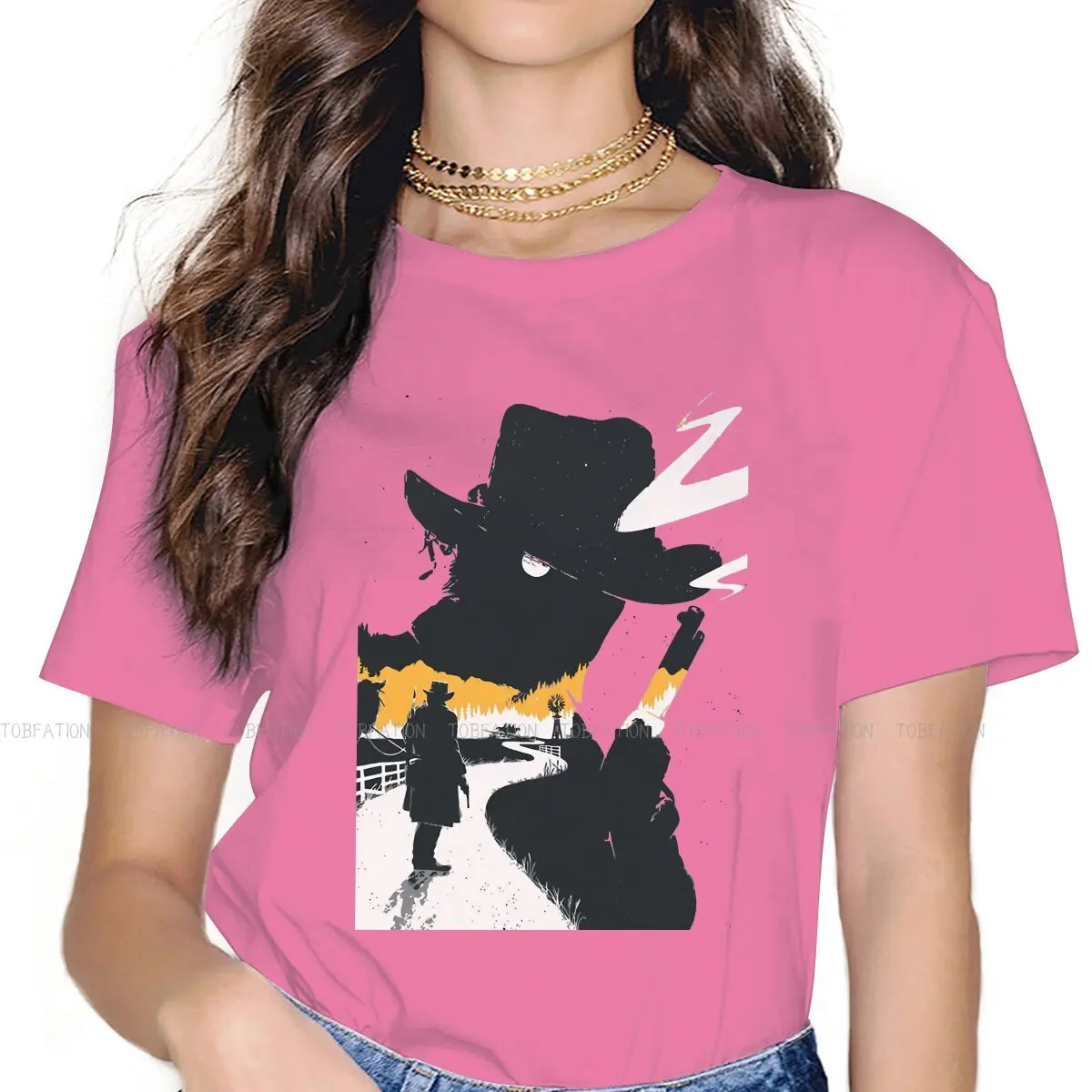 Aktive Harajuku T-shirt Red Dead Erlösung 2 Wüste Cowboy Kreative Komfortable T Shirt Frauen Kurzarm Einzigartige Geschenk Idee