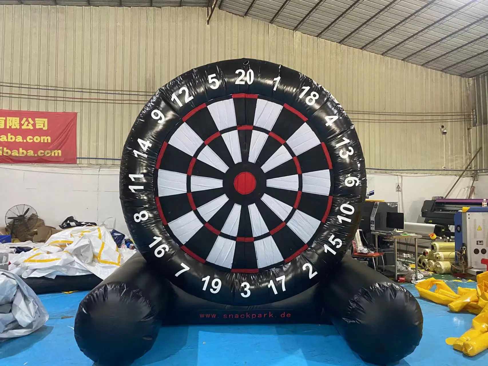 Komercyjna dmuchana gra w piłkę nożną z PVC, 3m, gigantyczna, na zewnątrz, dmuchana tarcza do piłki nożnej, dmuchane gry karnawałowe na imprezy