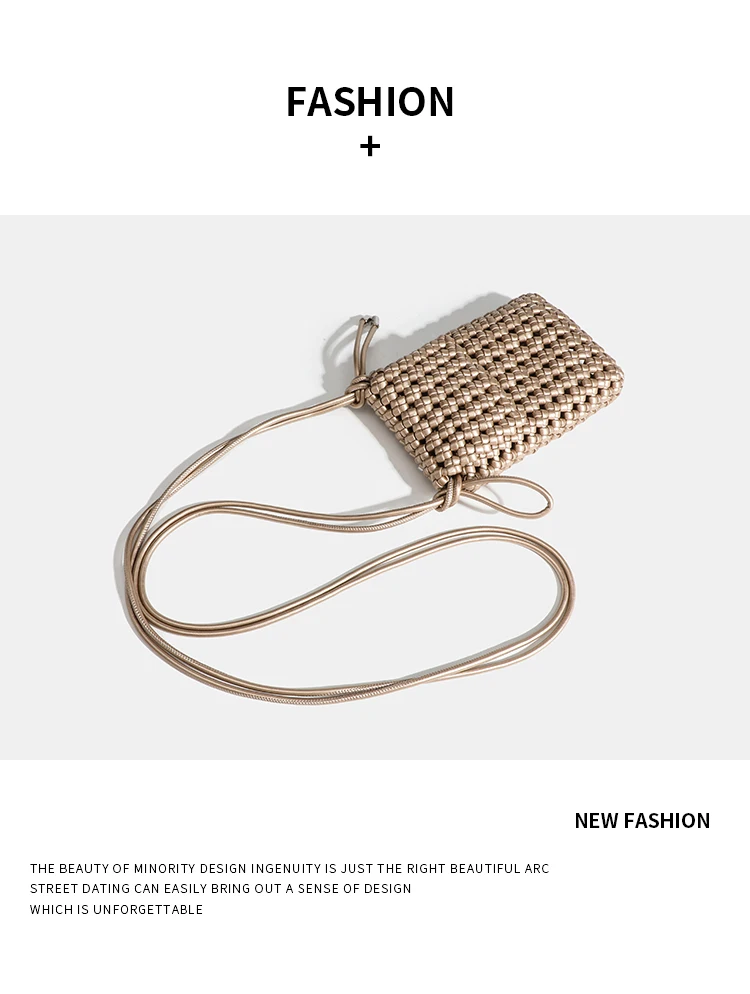 Damenmode-Taschen 2025, Umhängetaschen, modische Nischen-Umhängetasche, die beliebte, hochwertige Hohltasche für Damen dieses Jahres – Detail 8