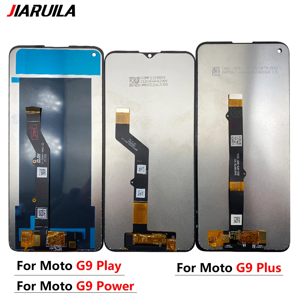 NEW Tested LCD Screen Display Pantalla Touch Digitizer Assembly Repair For Moto G5s G10 G30 G100 G7 G8 Power G6 Play G9 G5 Plus