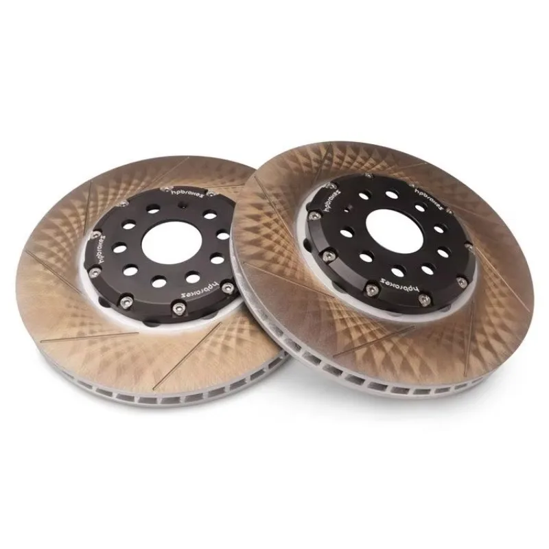 Upgrade Sale Disc Brake Conversion Kit 330*10mm Rear Enlarged Drilled Slot Black Hub Hats For Golf Honda Civic 2000 2008